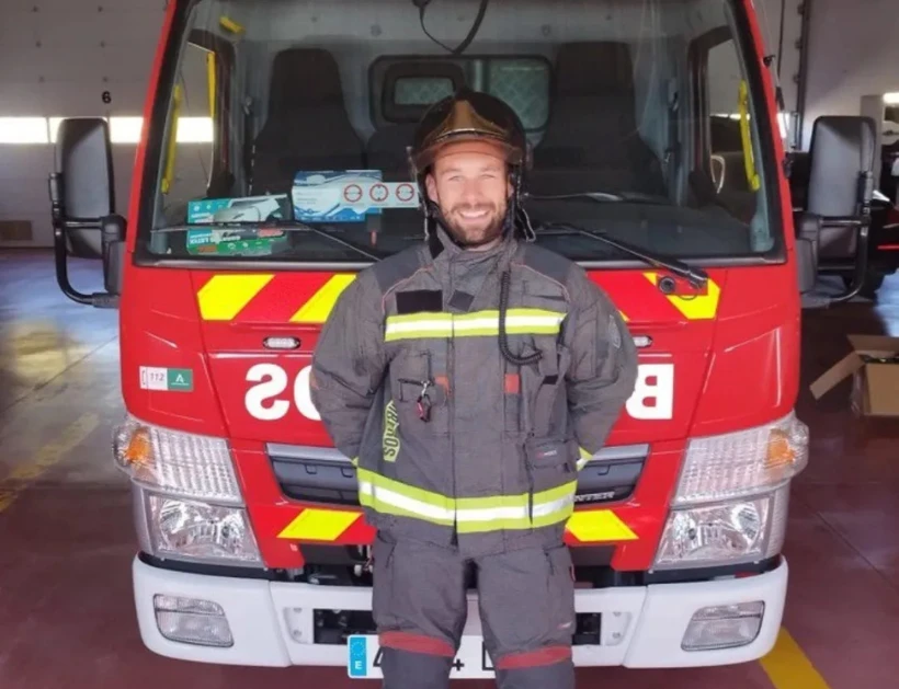alumno joaquin ya es bombero