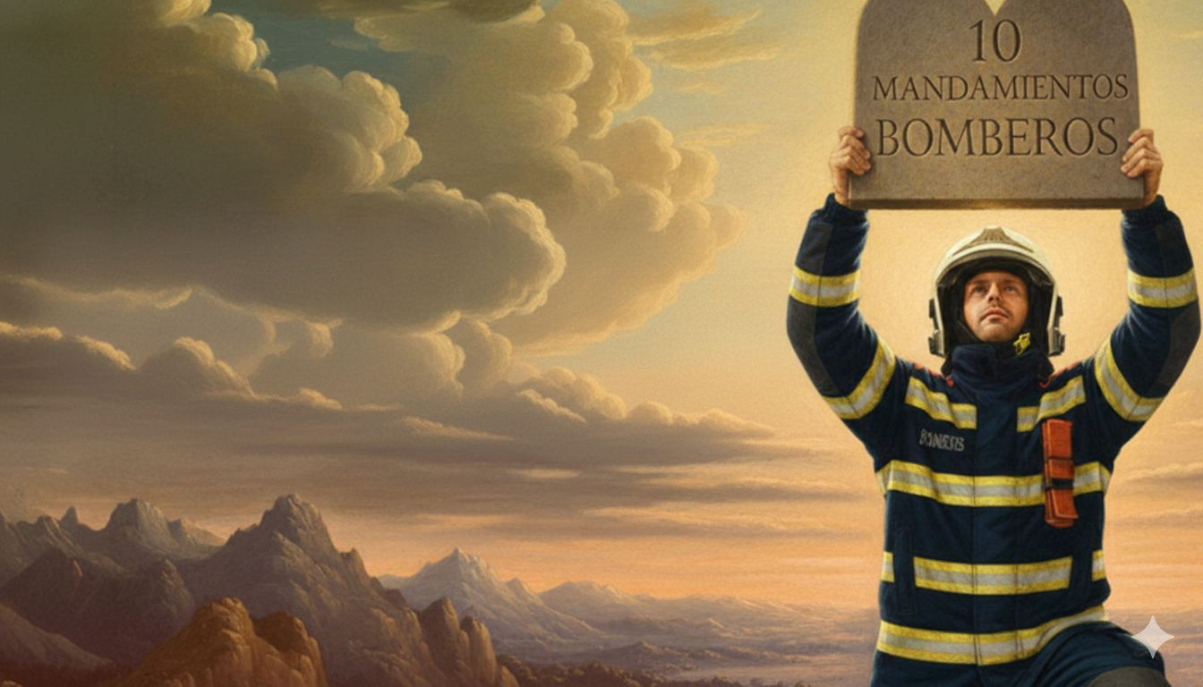 Los 10 mandamientos del opositor a bombero