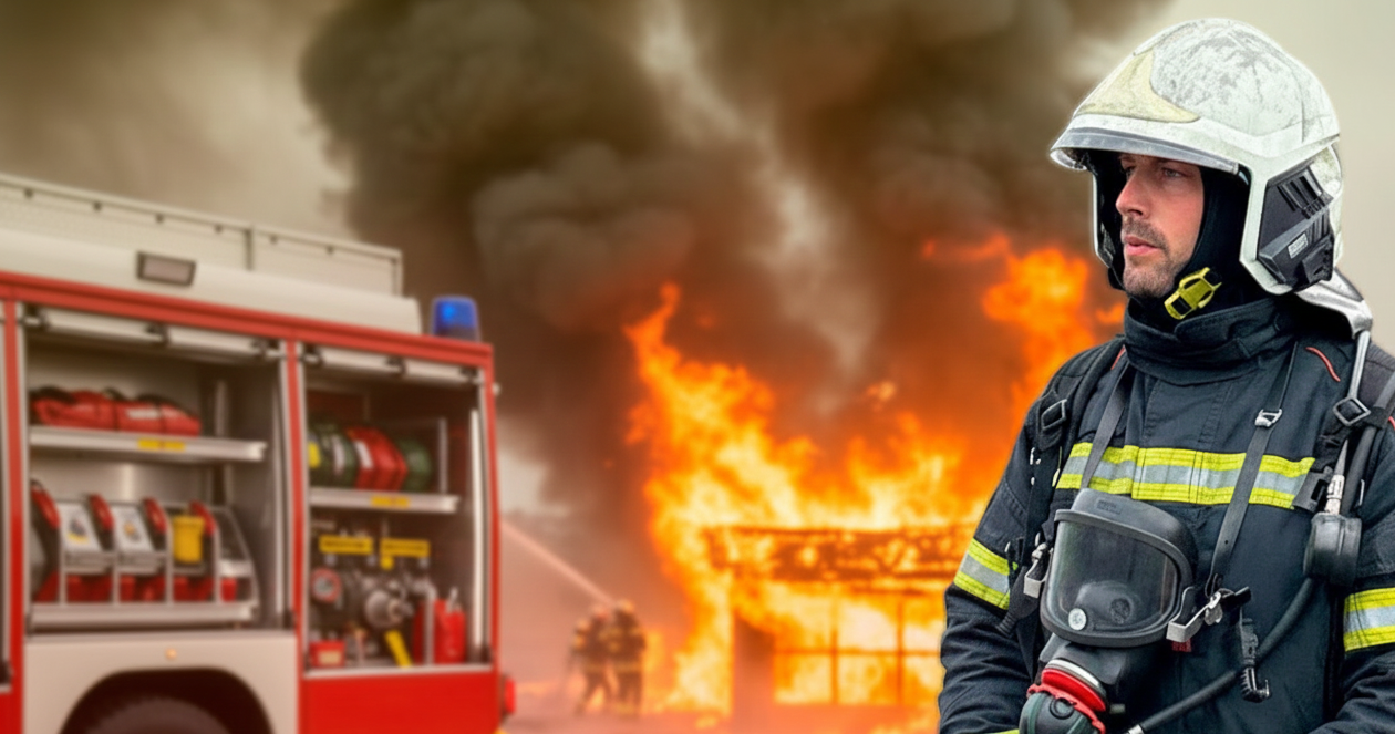 Día en el parque de bomberos