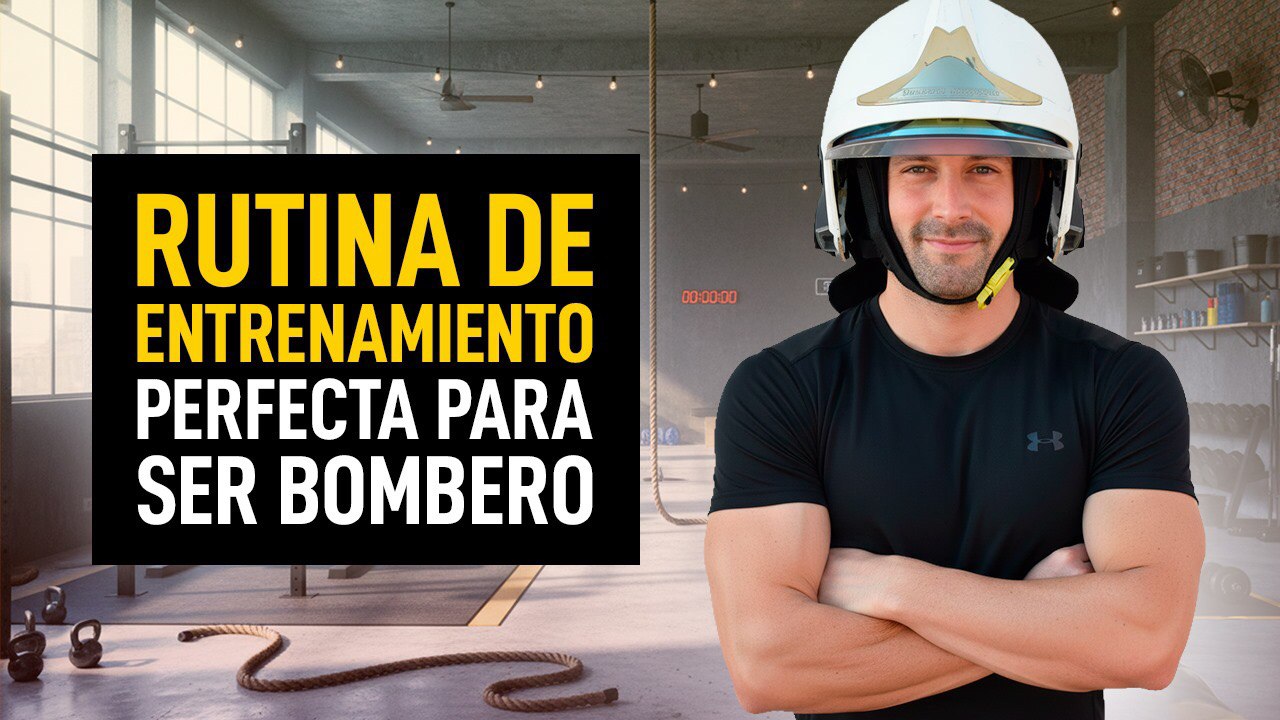 rutina de entrenamiento perfecta para ser bombero