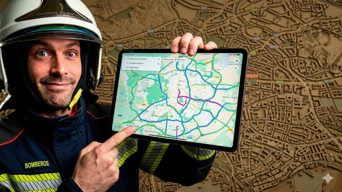 Prueba de callejero oposiciones bombero