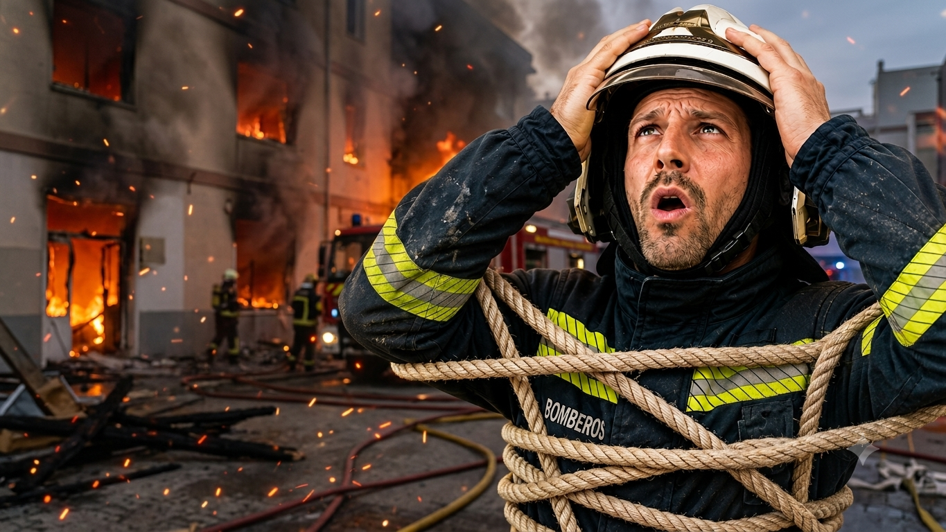 Opositor a bombero estancado en su preparación