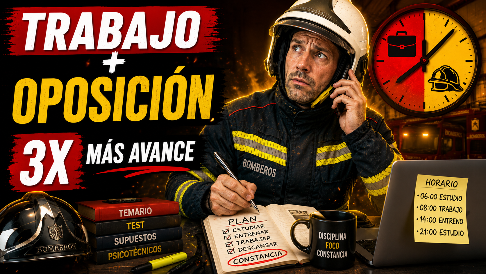 Trabajar y opositar a la vez - ECUB