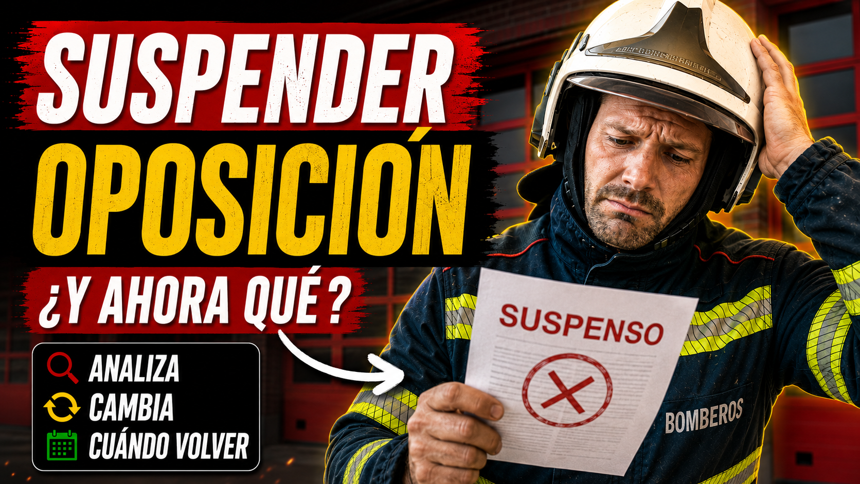 Suspender oposición y ahora que - ECUB